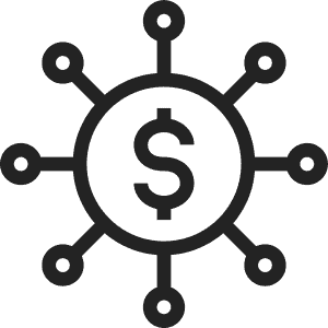 connected investment icon