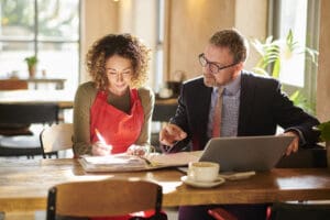 signing the business lease